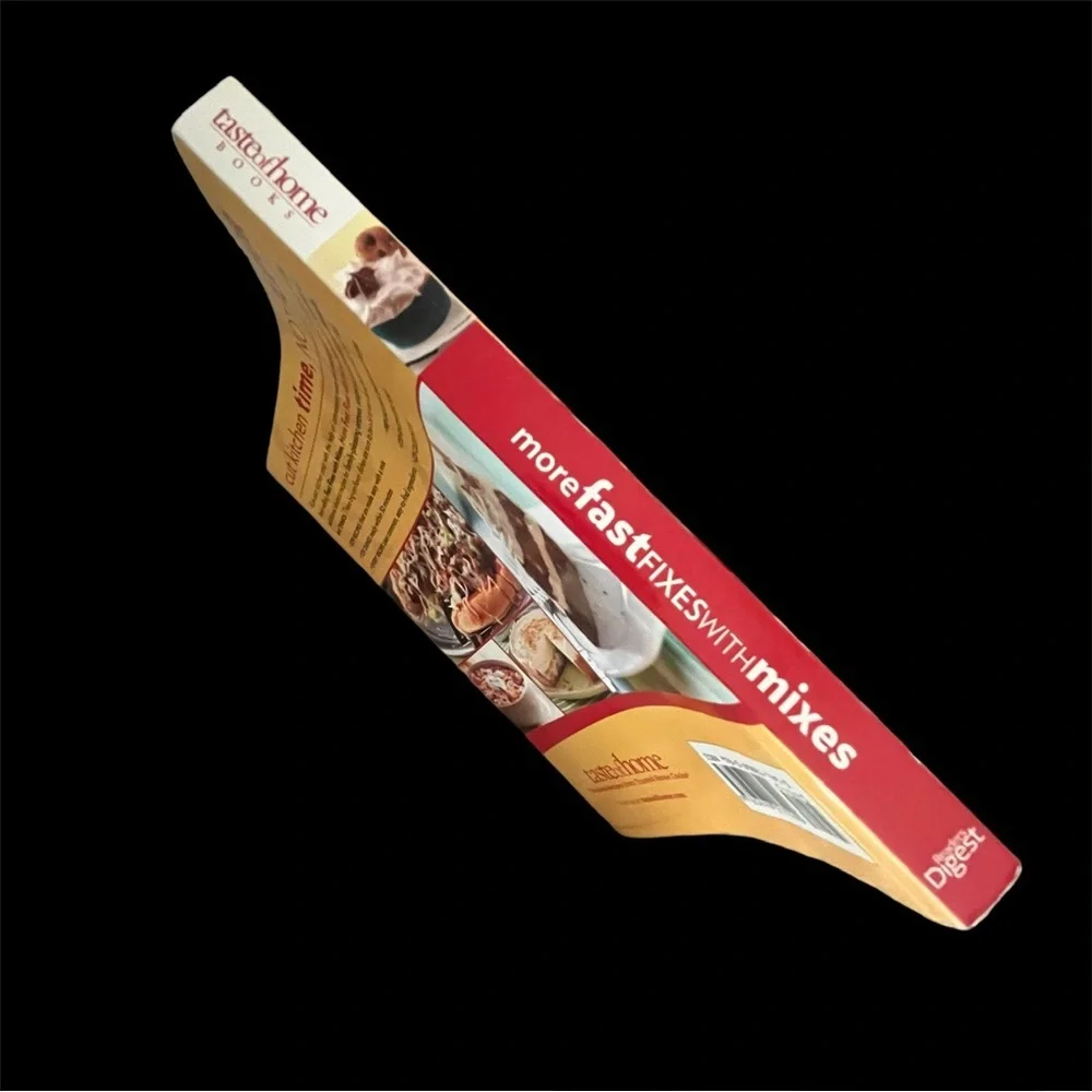 Taste of Home 379 More Fast Fixes with Mixes Cookbook Perfect Gift Condition NWT